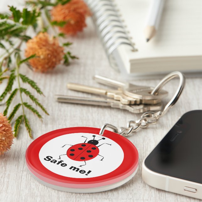 Rett mir , Naturschutz, personalisiert Schlüsselanhänger (Vorderseite rechts)