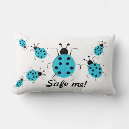 Rett mir! Niedliche, farbenfrohe Ladybugs, persona Lendenkissen