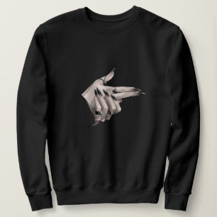 Rett mir von meinem Geist - Artistic Gun Hand T - Sweatshirt
