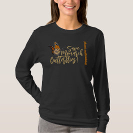 Rett Monarch Butterflies T-Shirt