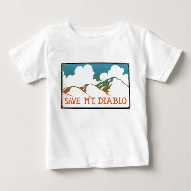 Rett Mount Diablo Baby T - Shirt (Vorderseite)