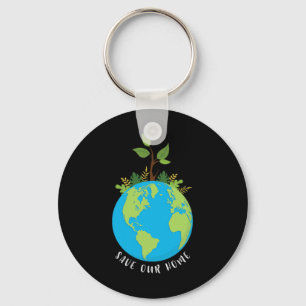Rett Our Zuhause Earth Day 2025 Öko Pro Environmen Schlüsselanhänger