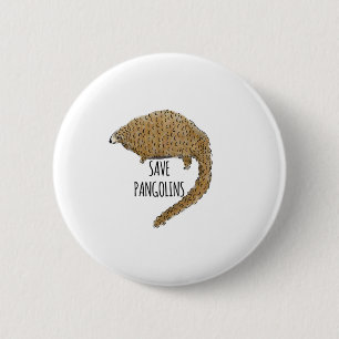 Rett Pangolins Button