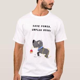 Rett Power, mach die Stunde! Funnny Dog T-Shirt