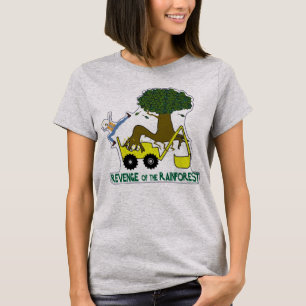 Rett Rainforest Pflanze Trees Earth Day Öko T - Sh T-Shirt