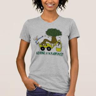 Rett Rainforest Pflanze Trees Earth Day Öko T - Sh T-Shirt
