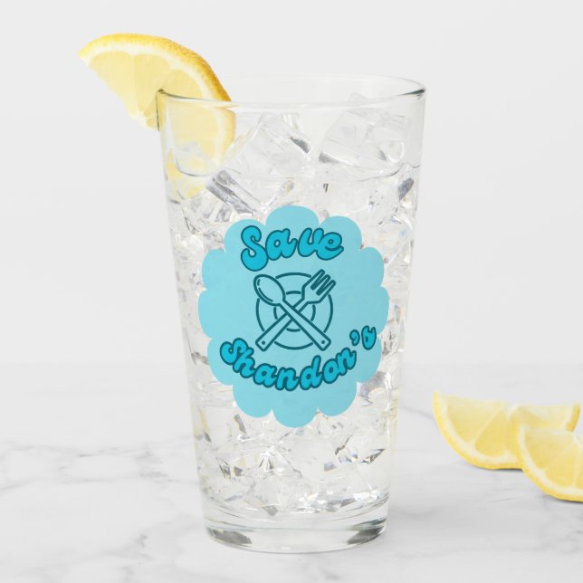 RETT SHANDON'S - Rob's Diner - The Crossing Glas (Vorderseite Ice)