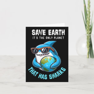 Rett Shark Earth Day Restore Earth Shark Day Envir Karte