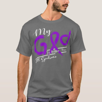 Rett-Syndrom-Bewusstsein Mein Gott ist stärker in T-Shirt