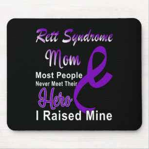 Rett-Syndrom-Bewusstsein Mom Rett-Störung Familie  Mousepad
