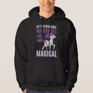 Rett-Syndrom-Bewusstsein RTT-Krieger lila Band  Hoodie