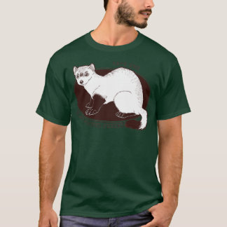 Rett The American Ferret Blackfooted Ferret (2) T-Shirt