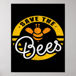 Rett The Bees Beekeeper| Geschenk für Bienenliebha Poster