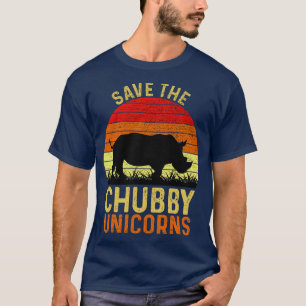 Rett The Chubby Unicorns Vintag Funny 1 T-Shirt