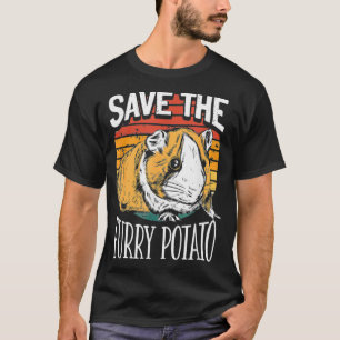 Rett the Furry Potato Funny Guinea Pig _2 T-Shirt