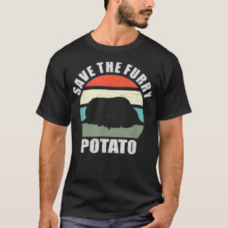 Rett the Furry Potato Funny Guinea Pig T-Shirt
