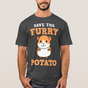 Rett the Furry Potato Funny Guinea Schweinehalter T-Shirt