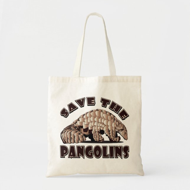 Rett-the-Pangolin Tragetasche (Vorne)
