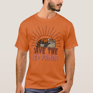 Rett The Red Panda Red Pandas Lover T-Shirt