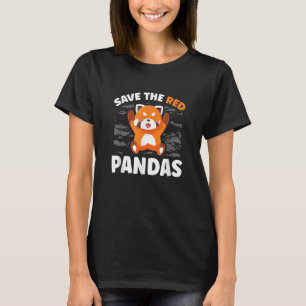 Rett The Red Pandas Zookeeper Zoogoer Wildlife T-Shirt