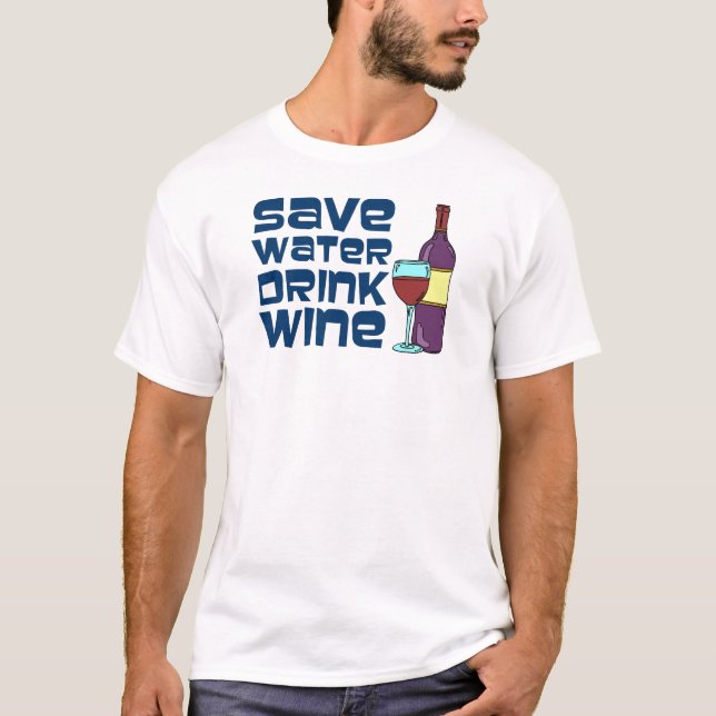 Rett Trinkwein T-Shirt (Vorderseite)