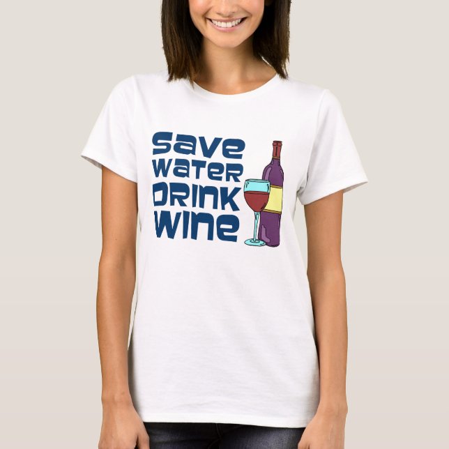 Rett Trinkwein T-Shirt (Vorderseite)