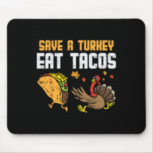 Rett Türkei Essen Tacos Mexikanischer Spaß Ernteda Mousepad