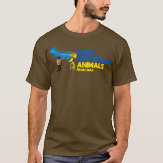 Rett ukrainischer Tiere aus dem Krieg T-Shirt