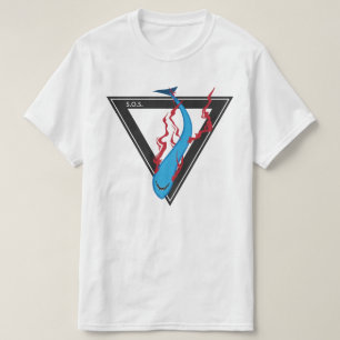 rett unser SOS-Dreieck T-Shirt