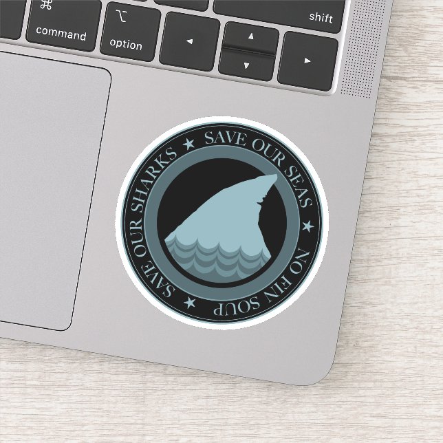rett unsere Haie Aufkleber (Detail)