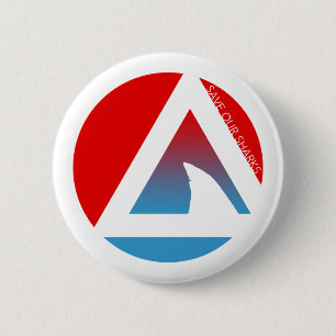 rett unsere Haie-Dreikreise Button
