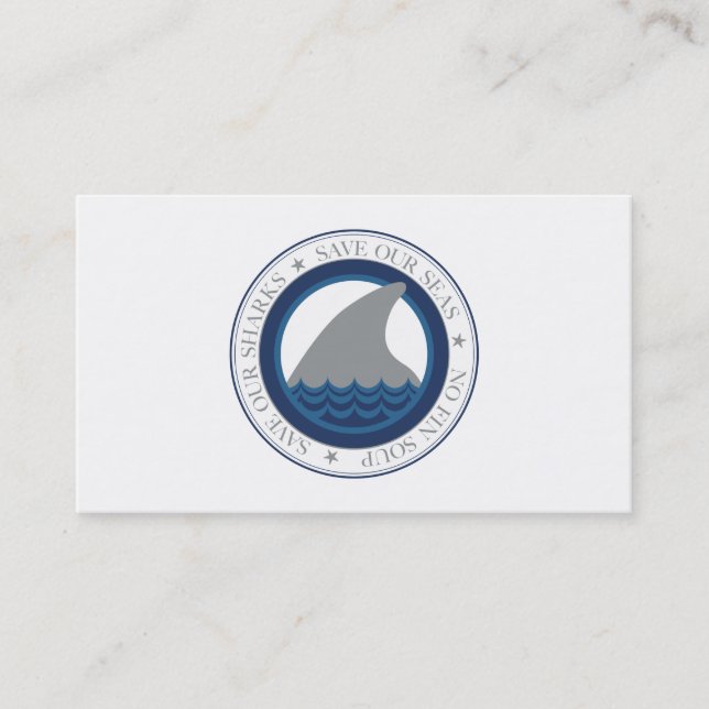 rett unsere Haie Visitenkarte (Vorderseite)