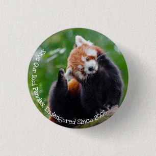 Rett unsere Red Pandas Button