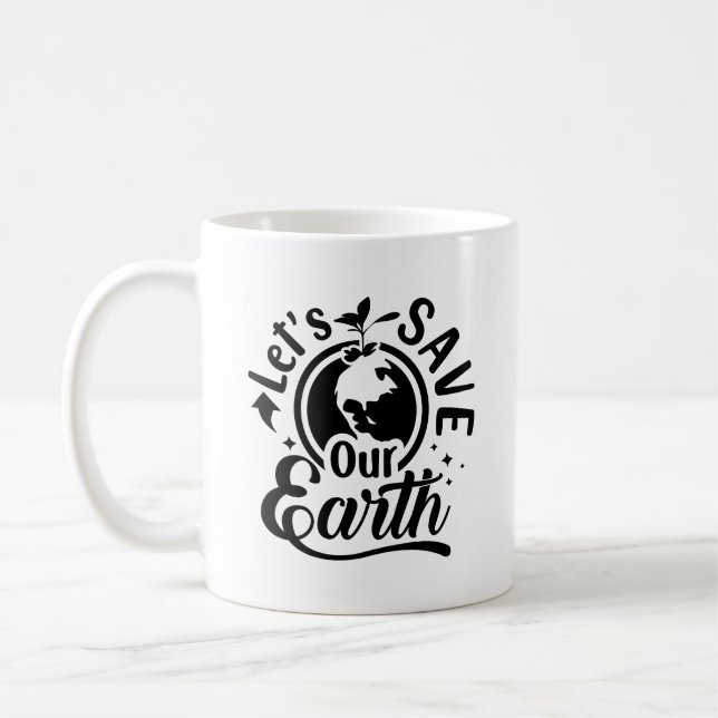 Rett unsere Tasse zur Erdtypografie (Links)