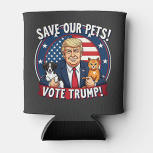 Rett unseren Haustieren, Trump-Tiere für Trump zu  Dosenkühler
