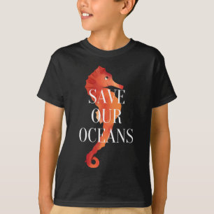 Rett unseren Ozeanen schütze den Tag der Natur T-Shirt
