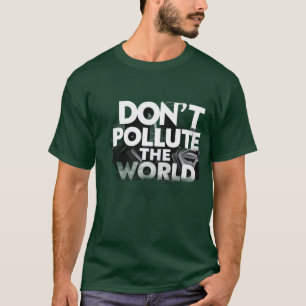 rett unseren Planeten, grün T-Shirt