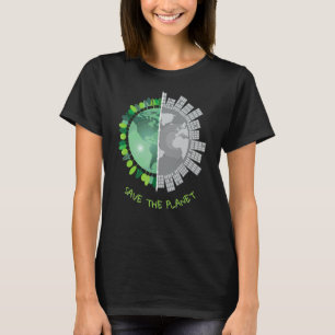 Rett unseren Planeten Klimawandel T-Shirt