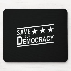 Rett unseren Protest gegen Demokratie Mousepad