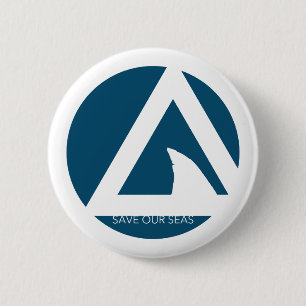 rett unserer Meeres-Dreikreise Button