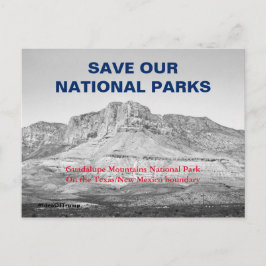 Rett unserer Nationalparkresistenz 1 Postkarte