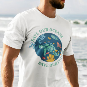 Rett unserer Ozeane und unserer künftigen Meeressc T-Shirt