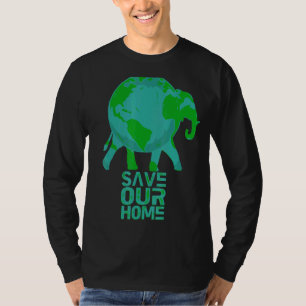 Rett unserer Zuhause Animals Wildlife Conservation T-Shirt