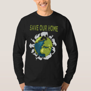 Rett unserer Zuhause Animals Wildlife Conservation T-Shirt
