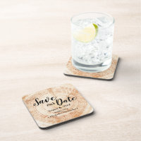 Rett unseres Datums Holzkorn Hochzeit rustikale Ma