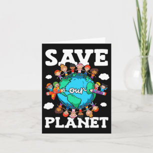 Rett unseres Planeten Natur Advocacy Awareness Ear Karte