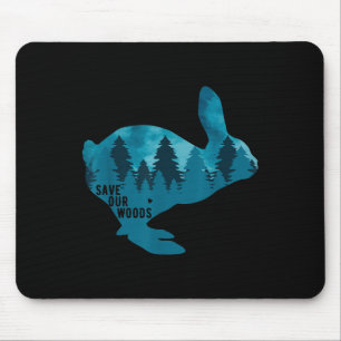 Rett unseres Schutzhasen für den Holzschutz Mousepad