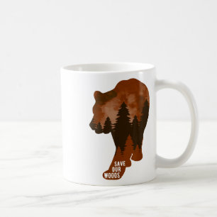 Rett unseres Waldschutzbären Grizz Kaffeetasse