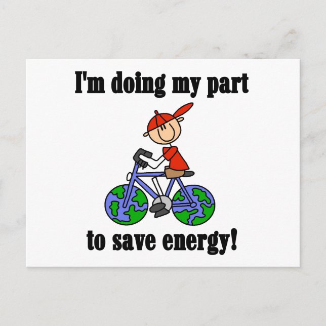 Rett von Energy Environmental Tshirts and Gifts Postkarte (Vorderseite)