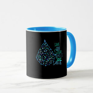 Rett Wassertropfen Funky Coffee Tee Tasse Cup